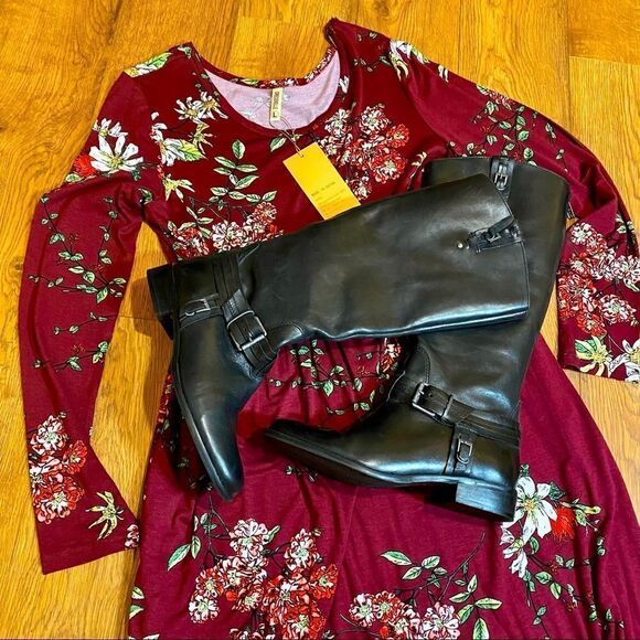 MATISSE BLACK LEATHER FLASHBACK RIDING BOOTS-MINT CONDITION 8M - Picture 9 of 12